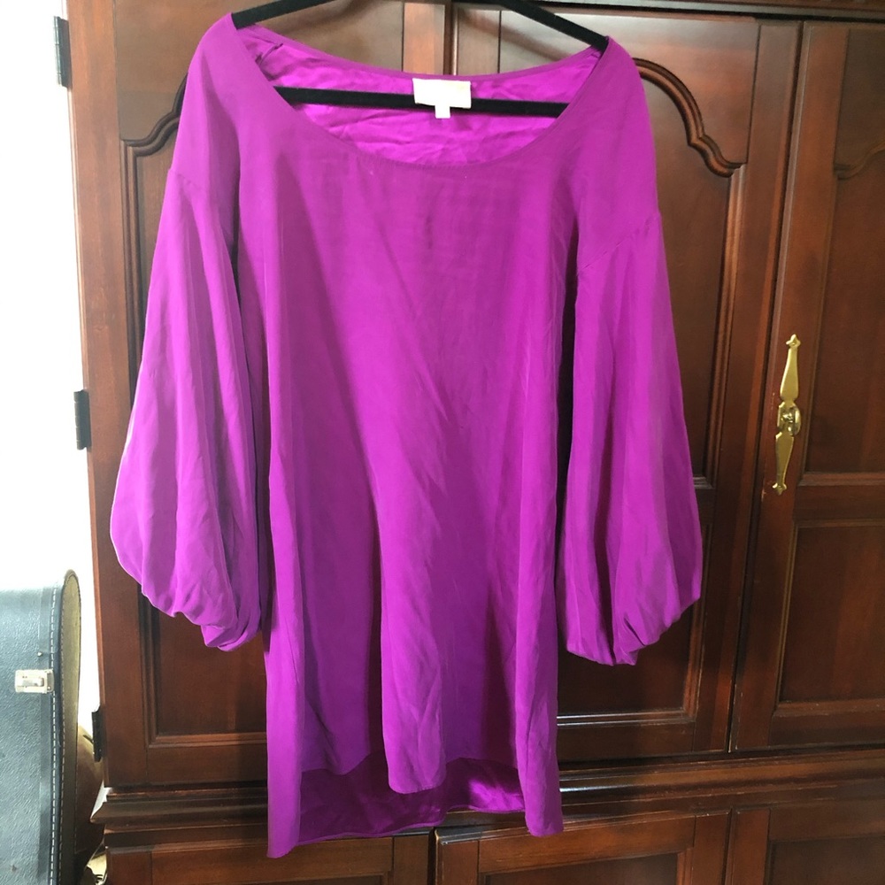 Purple 100% Silk Elizabeth & James Dress
